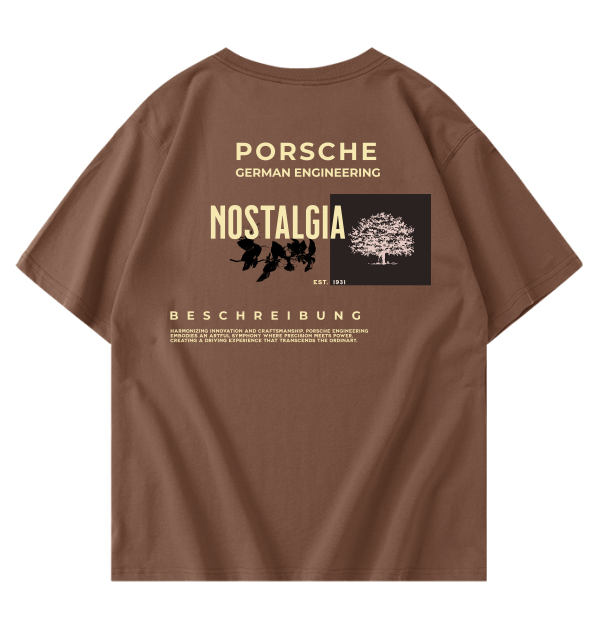 "Nostalgia" Brown T-Shirt