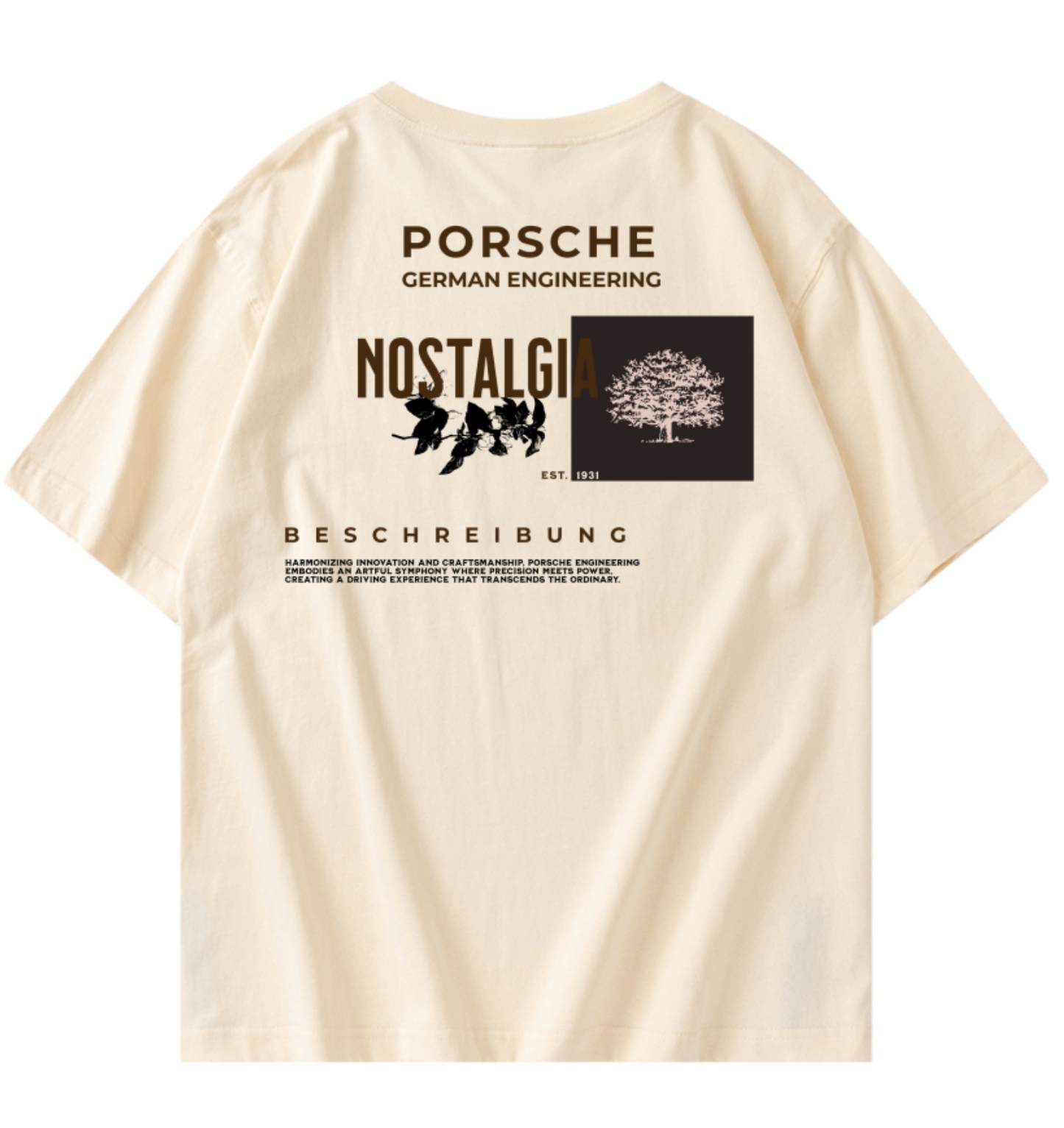"Nostalgia" Cream T-Shirt